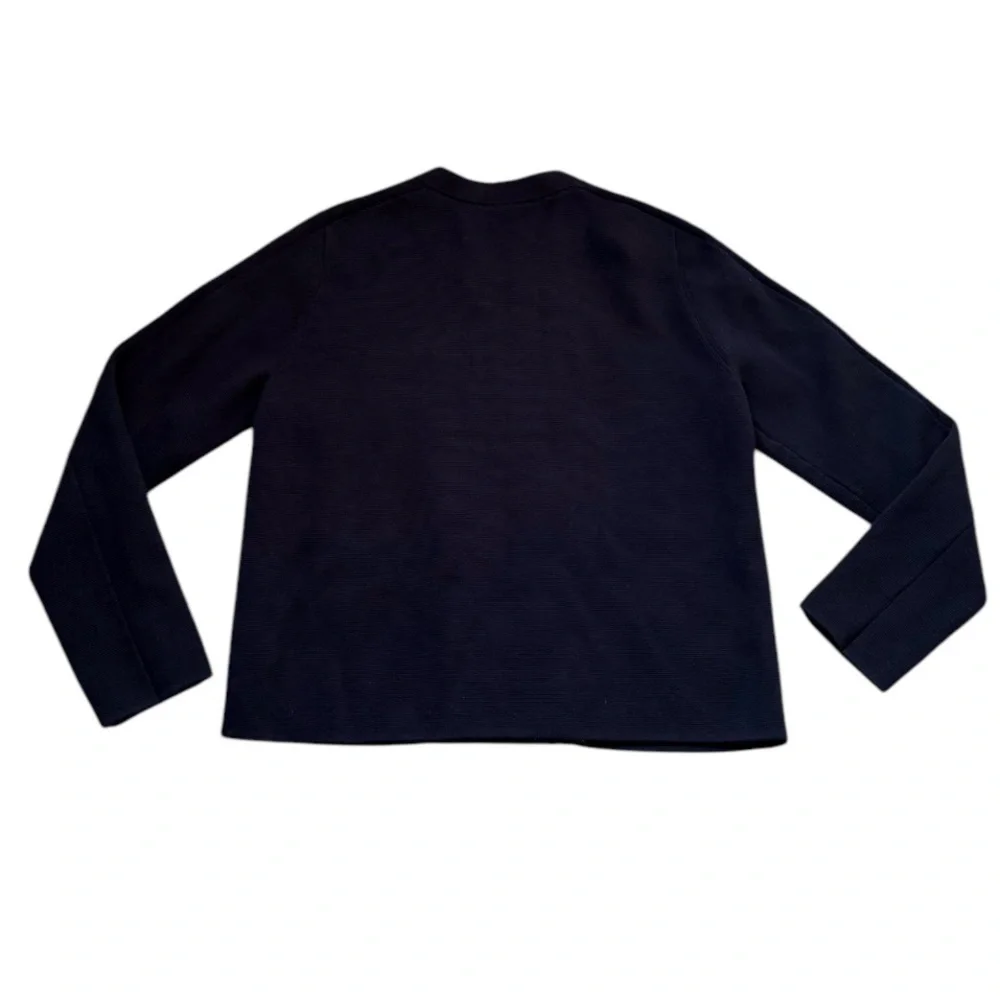 NWT Women’s Talbots Petite Double Breasted Stand Collar Seater Jacket Size Small - Picture 2 of 10